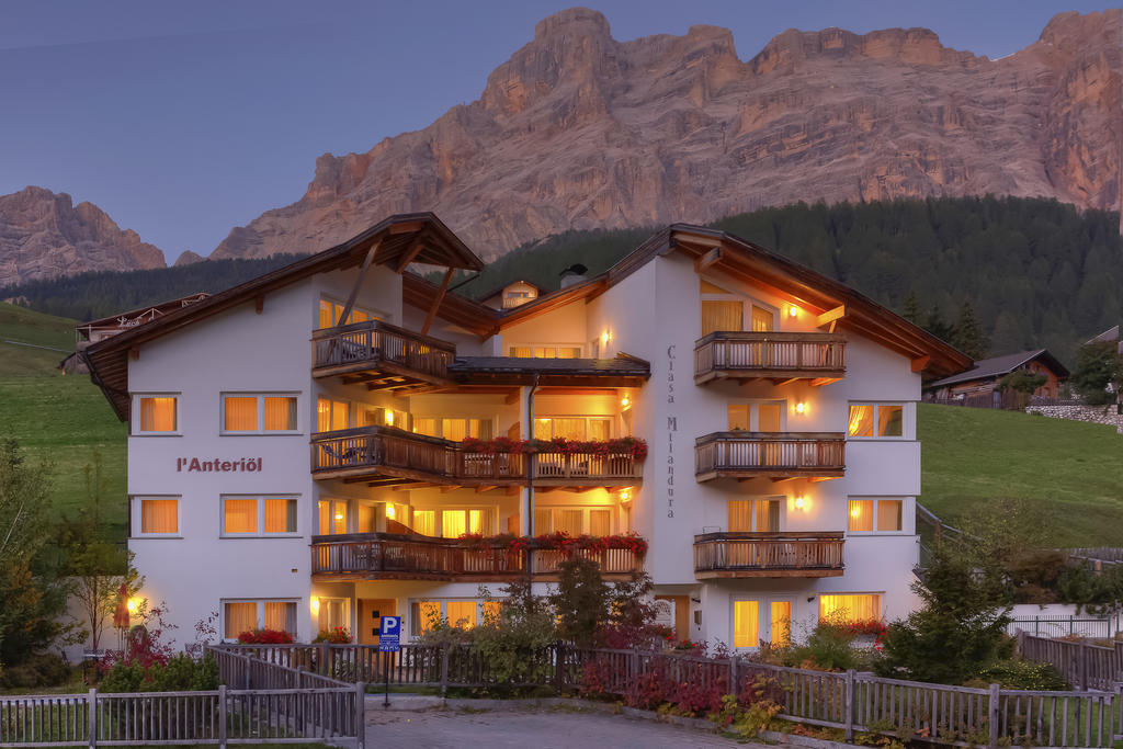 Aparthotel Ciasa Milandura San Cassiano  Exteriér fotografie